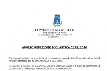 Avviso Refezione scolastica 2025-2026